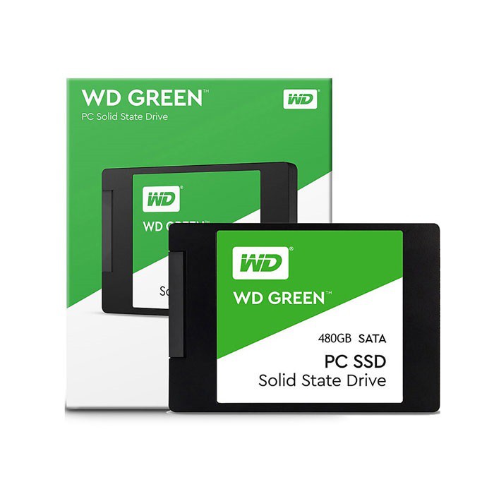 Ổ cứng SSD Western Digital Green Sata III 480GB (Xanh lá)