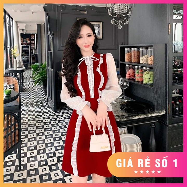 ĐẦM DIỆN TẾT GIÁ SIÊU ƯU ĐÃI ĐỦ SIZE S,M,L,XL,XXL - F3