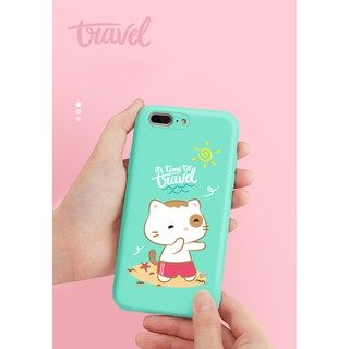 Ốp mèo Lofter siêu đẹp cute - Ốp Iphone  6/6S/6Plus/6SPlus/7Plus/8Plus/X/Xs/XsMax