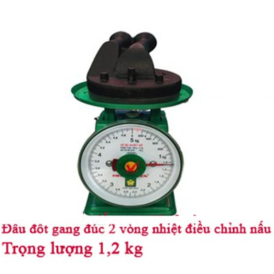 Điếu họng gang đôi hồng ngoại 12cm