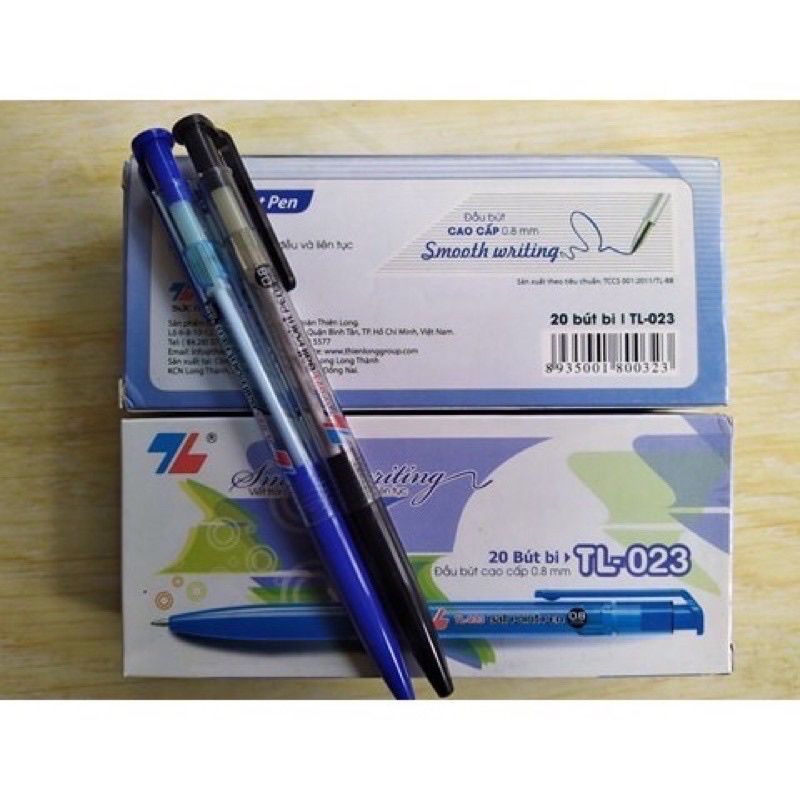 SỈ 20 BÚT BI TL-023 NÉT TO LOẠI SỊN HÀNG CÔNG TY CHÍNH HÃNG