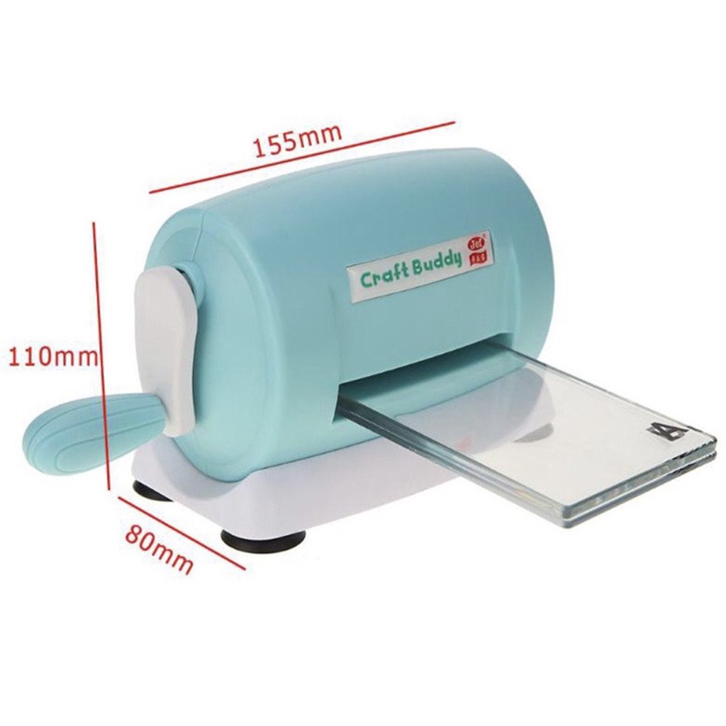 Máy dập khuôn Craft Buddy cắt giấy, vải nỉ, xốp siêu tiện lợi