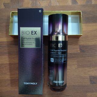 Sữa dưỡng da làm trắng, chống nhăn, nâng cơ Tonymoly Bio Ex Cell Peptide Emulsion 130ml