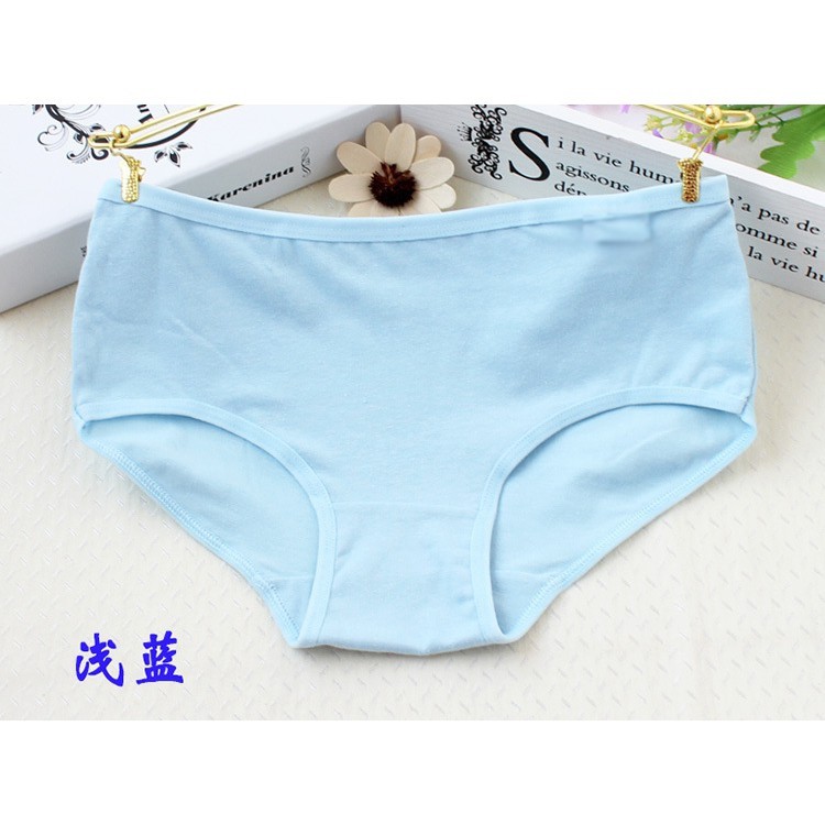 Quần lót nữ trơn cotton size lớn