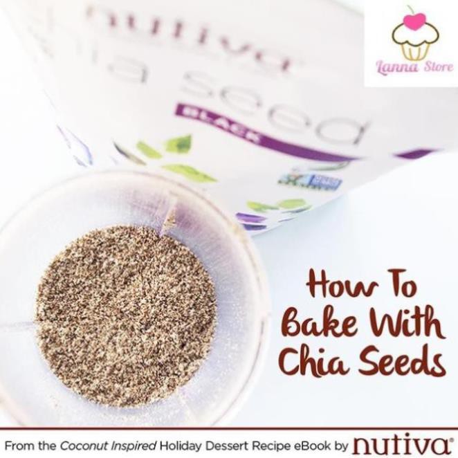 ( KIBO ) [CHÍNH HÃNG] Hạt Chia Seeds Nutiva - Mỹ
