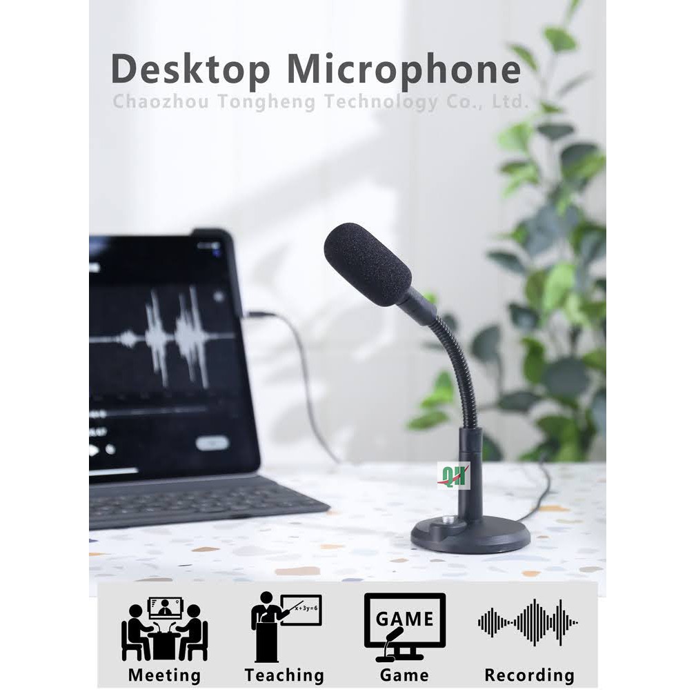 Micro Thu Âm Cho Máy Tính , Laptop Thích Hợp Karaoke Live Stream
