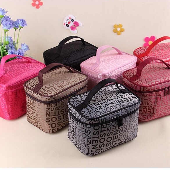 Túi Đựng Mỹ Phẩm Bằng Vải Chống Thấm Nước Sức Chứa Lớn Tiện Dụng Mang Theo Du Lịch 88299 SIÊU THỊ 24/7