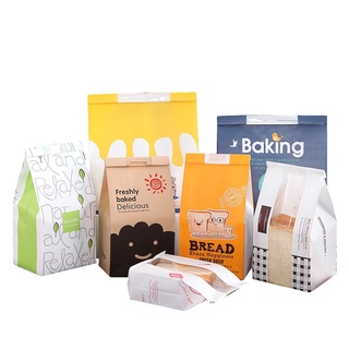 Bộ 10 túi đựng bánh mỳ hoa cúc lớn 34*21*9 nhiều mẫu