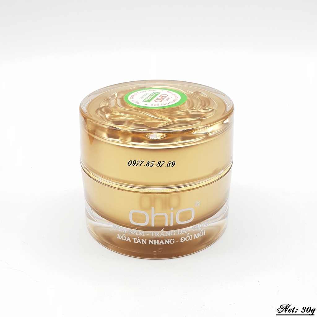 Kem nám trắng da ỐC Sên OHIO New Day 10 tác dụng xoá thâm mờ tàn nhang đồi mồi