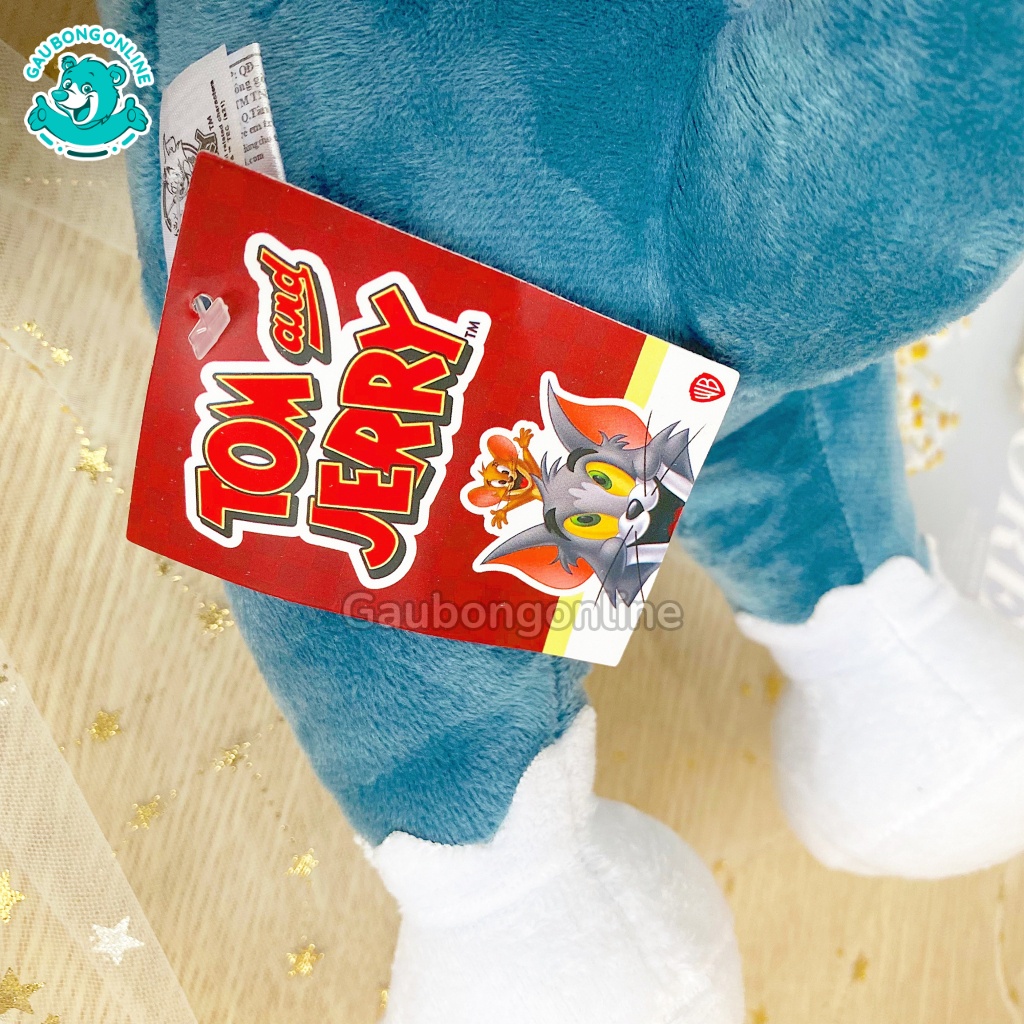 Gấu Bông Mèo Tom và Jerry Hoạt Hình Dễ Thương Cho Bé Cao Cấp Gấu Bông Online