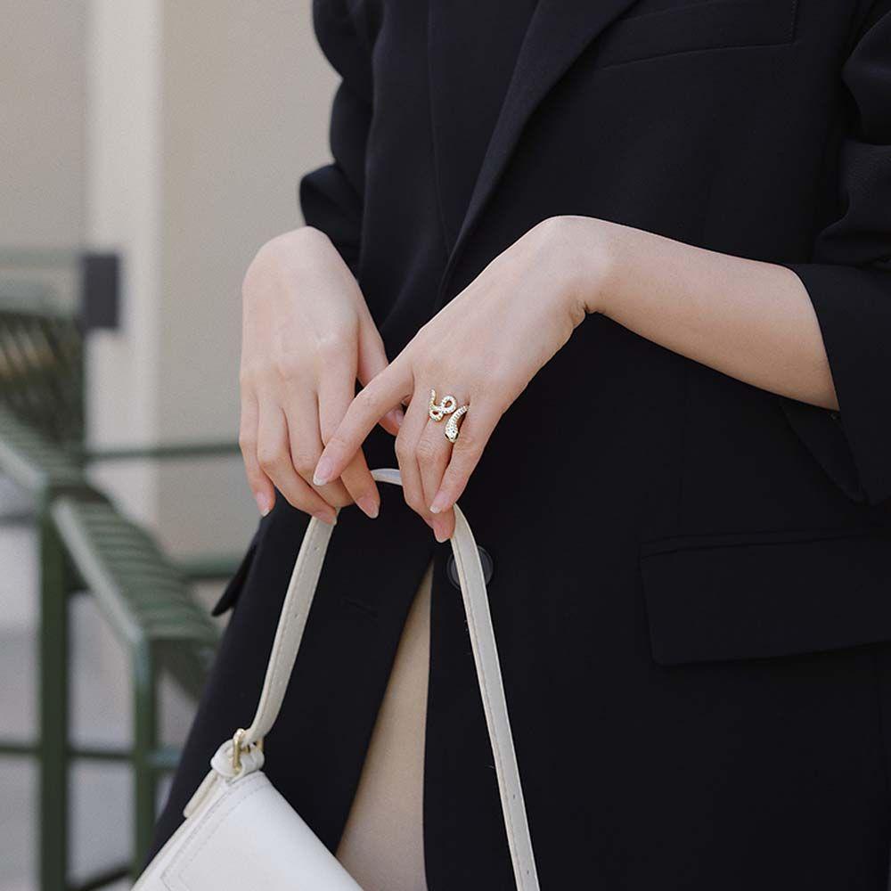 Nhẫn Hở Phong Cách Retro Vintage Cá Tính Cho Nữ|Nhẫn Nam Phong Cách Hàn Quốc