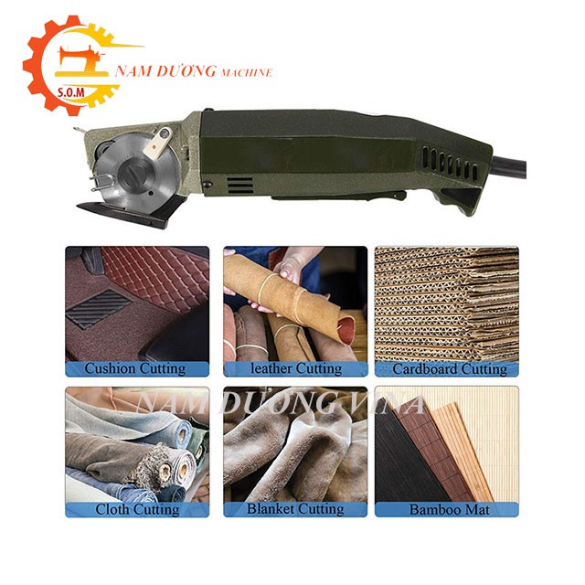Máy cắt vải cầm tay mini yj 50
