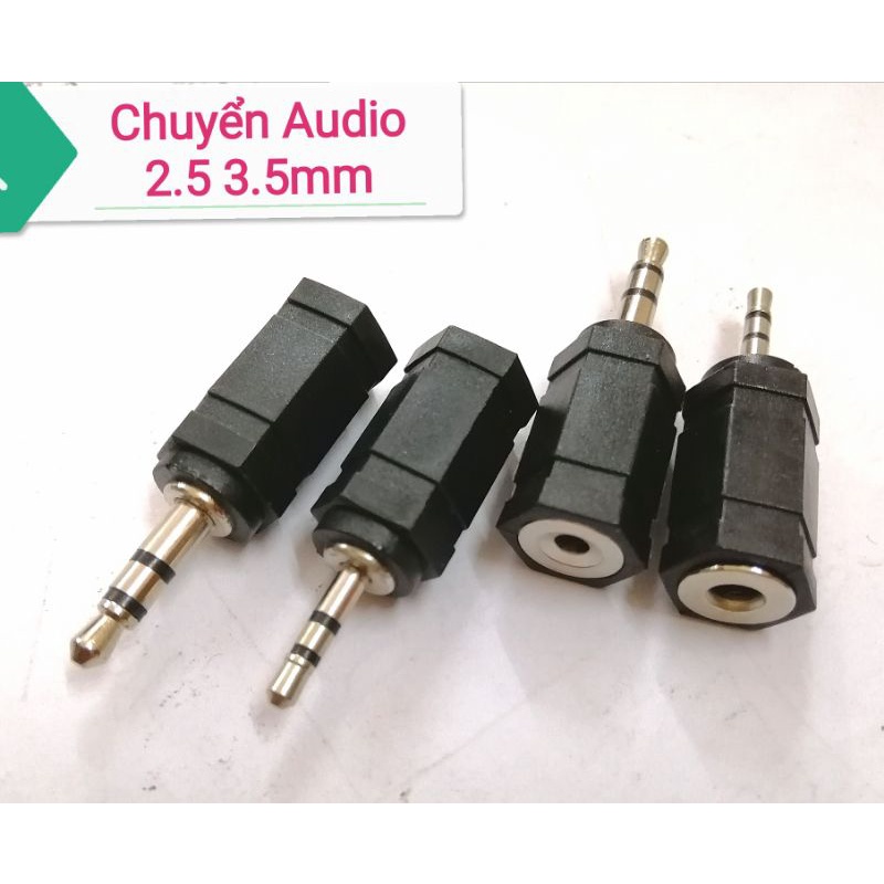 Jack Audio chuyển đổi từ đầu 2.5 mm sang đầu 3.5 mm 1 chiếc