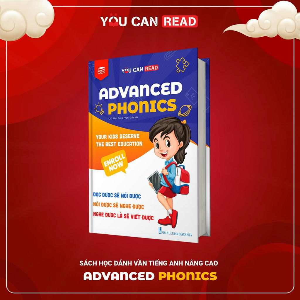 Avanced Phonics YOU CAN READ nâng cao dạy tiếng anh cho bé từ 1-5 tuổi