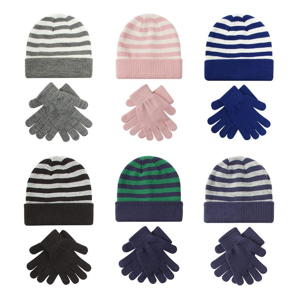 Găng Tay Và Mũ Len Giữ Ấm Cho Bé