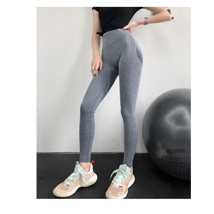 quần legging thể thao nữ dệt chun mông gen bụng đồ tập gym yoga nữ giá rẻ