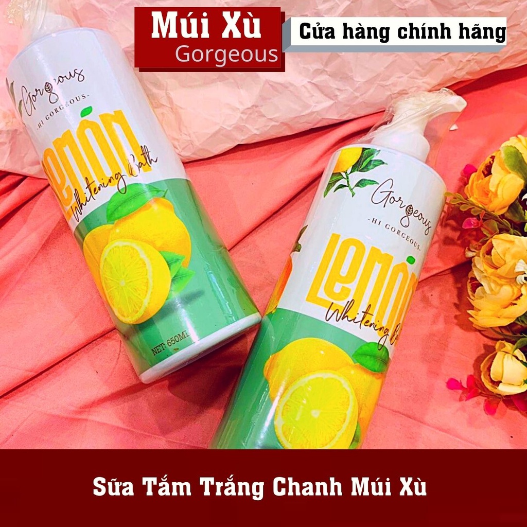 Sữa Tắm Chanh Múi Xù The Gorgeous