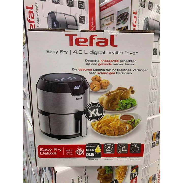 NỒI CHIÊN KHÔNG DẦU TEFAL EY401D-BH 12 THÁNG