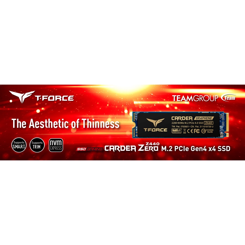 Ổ Cứng SSD 1TB TeamGroup T-Force Cardea Zero Z440 NVMe M2 PCIe Gen4 x4 2280 - Bảo Hành 5 Năm Bởi Thùy Linh | BigBuy360 - bigbuy360.vn