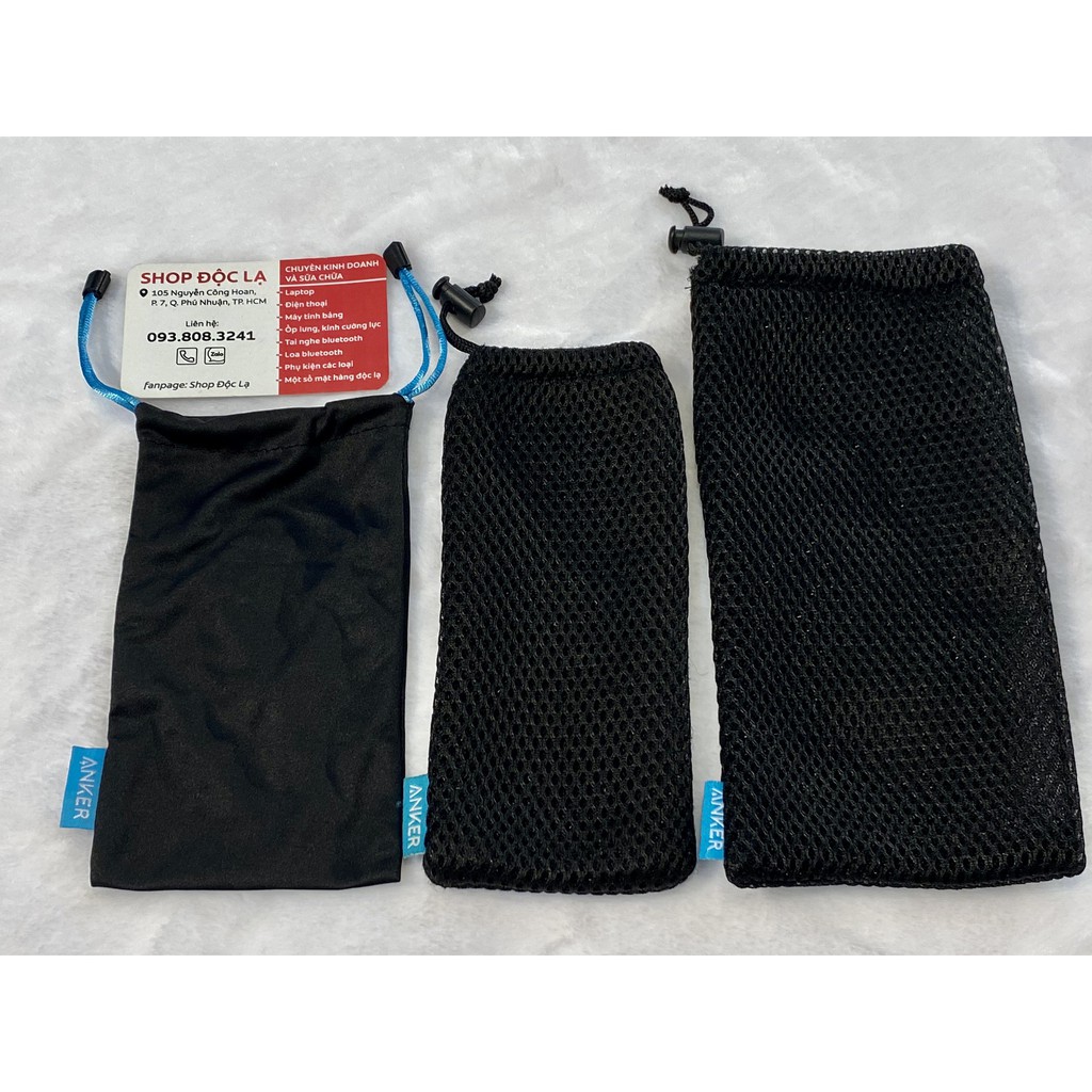 Túi chống sock đựng sạc dự phòng chính hãng Anker