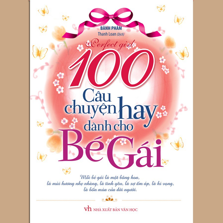 Sách - 100 câu chuyện hay dành cho Bé gái - NXB Văn học