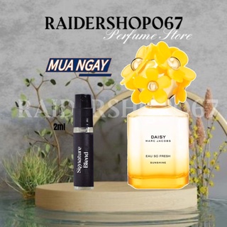 Nước hoa tester marc jacobs daisy eau so fresh sunshine edt 5ml/10ml/20ml ®️