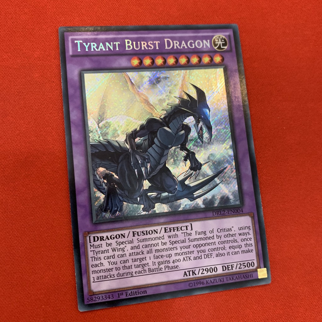 [EN][Thẻ Bài Yugioh Chính Hãng] Tyrant Burst Dragon