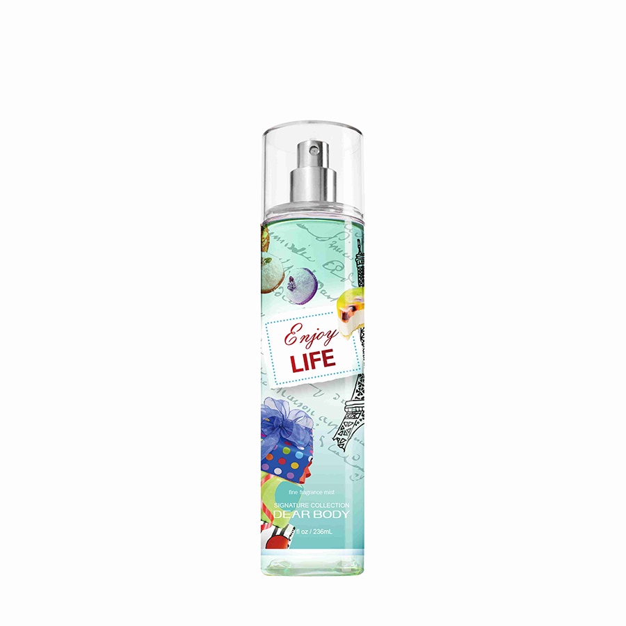 BODY MIST DEAR BODY 236ml - XỊT THƠM TOÀN THÂN NỮ - TẠO MÙI THƠM CƠ THỂ - LƯU HƯƠNG 5-8h - ĐA DẠNG MÙI HƯƠNG - QUYẾN RŨ