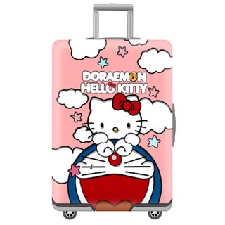 ÁO BỌC VALI DOREMON - KITTY (hàng có sẵn)
