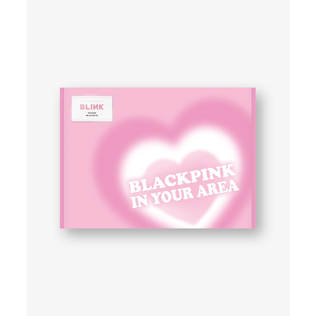 BLINK MEMBERSHIP KIT-BLACKPINK bộ đồ dùng cho thành viên siêu dễ thuơg