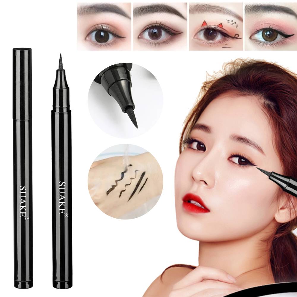Bút kẻ mắt nước Suake màu đen khô nhanh chống nước lâu trôi | BigBuy360 - bigbuy360.vn