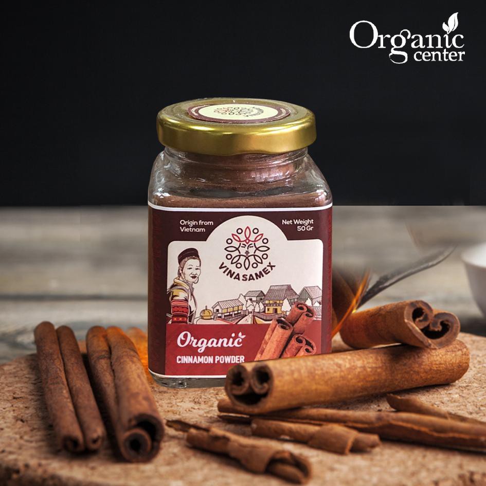 Bột quế hữu cơ Vinasamex 50g