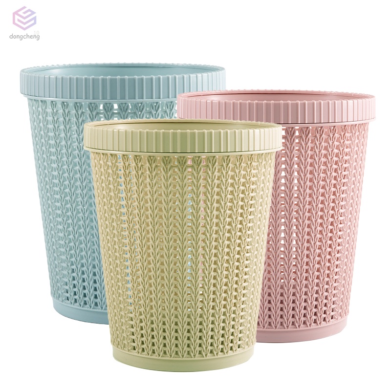 Thùng Đựng Rác Khoét Rỗng Không Có Nắp Kèm Hộp Đựng Rác Tiện Dụng Cho Gia Đình