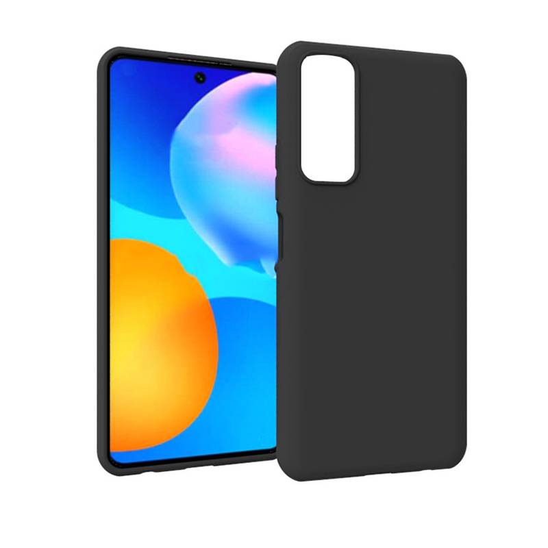 Ốp lưng Huawei Y7A Matte Black Cover Silicone Soft TPU Cover Huawei Y7A 2020 Vỏ điện thoại HuaweiY7A