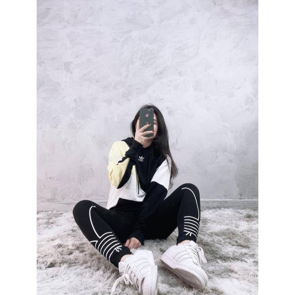 Áo Hoodie Unisex Colorblock Cá Tính, Phối Màu Độc Lạ