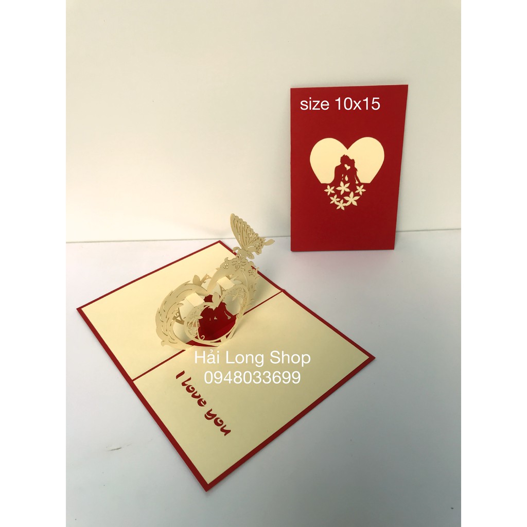 Trái Tim 8 - Love - Thiệp 3D | BigBuy360 - bigbuy360.vn
