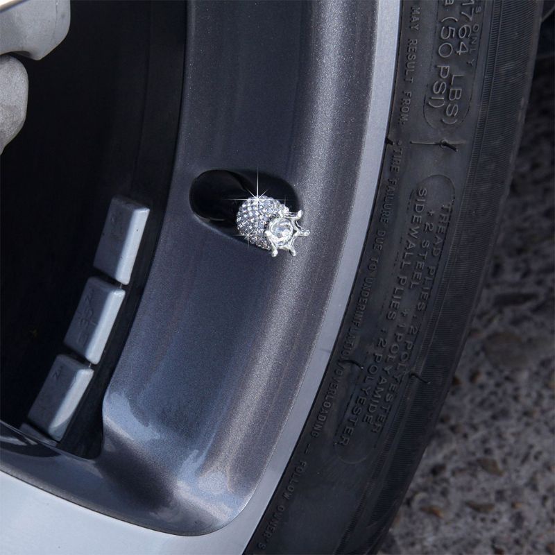 Bộ 4 Đầu Nối Van Bánh Xe Hơi Chất Lượng Cao