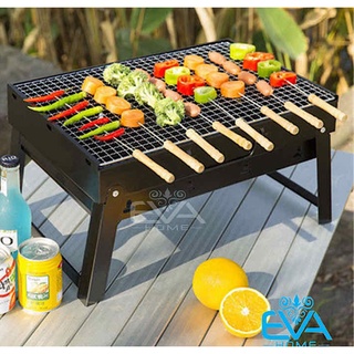 Bếp Nướng Than Hoa Tròn Có Chân Bếp Cao Portable Barbecue