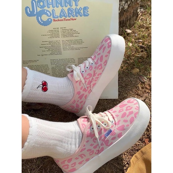 👟 G03 Giày | Sneaker thể thao nữ da báo hồng cute xĩu CÓ ẢNH THẬT