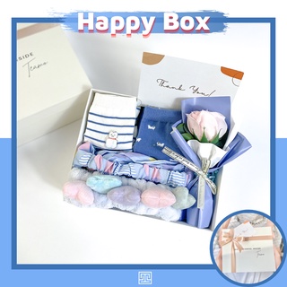 Quà tặng sinh nhật bạn gái Happy Box - Set quà tặng bạn gái nữ tính điệu đà - Tặng kèm bộ ảnh Memories of Love