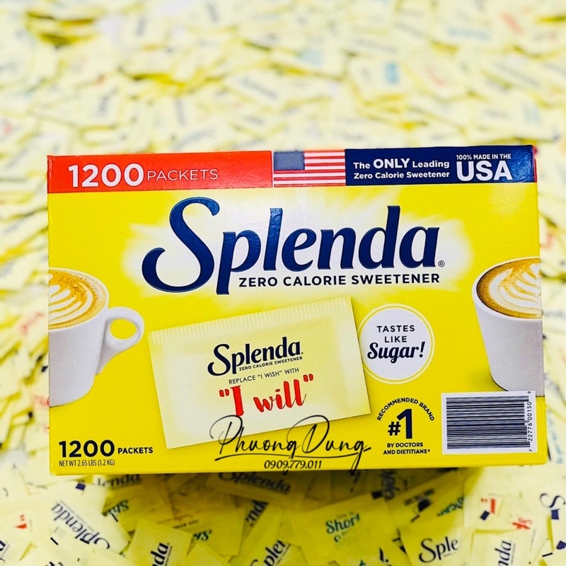 Đường ăn kiêng Splenda Mỹ Zero Calorie Sweetener dành cho người tiểu đường