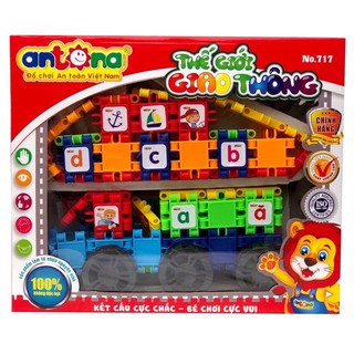 Bộ xếp hình Ôtô - thế giới giao thông Antona
