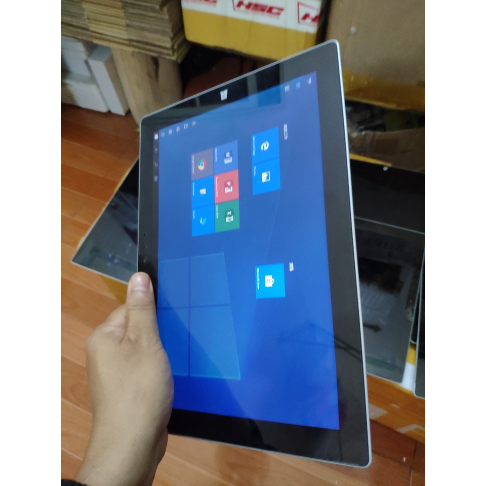 Máy tính xách tay lai Surface 3 win 10 bản quyền, tặng chuột quang, 2 pm vip tienganh123 và luyenthi123 trọn đời máy