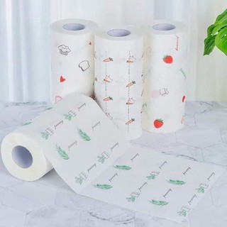 Cuộn 220 tờ khăn lau đa năng 25cm