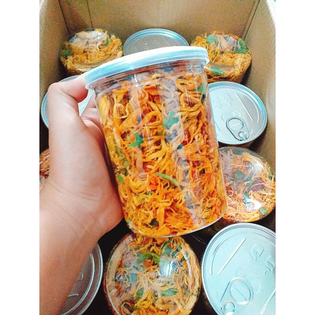 Combo 10 hủ 200gr khô gà
