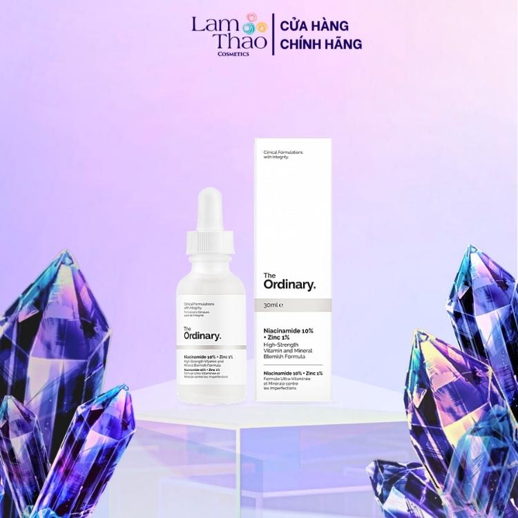 Tinh Chất Giảm Thâm Mụn, Làm Sáng Da The Ordinary Niacinamide 10% ZinC 1%