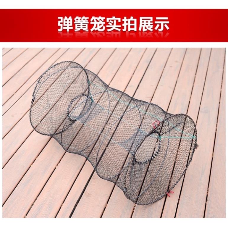 Lồng Lò Xo Chuyên Dụng Bắt Cua, Cá, Baba 30x60cm ( 1 lồng)