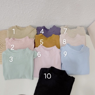 Áo Len Tăm Cổ 3 Phân Cho Bé (8-27KG)