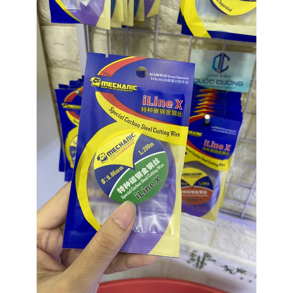 Dây đồng cắt kính Mechanic 200m (0.028/ 0.03/ 0.04/ 0.05/ 0.06/ 0.08)