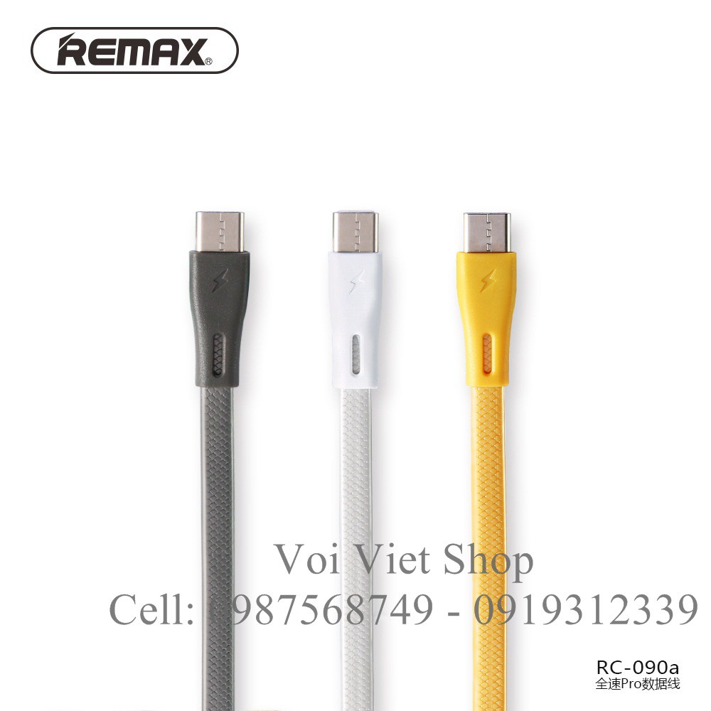 CÁP SẠC TYPE-C REMAX RC-090A/090M
